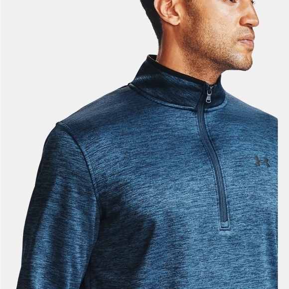 NWT Under Armour Fleece ½ Zip Pullover Top 1357145-408 - Size Small - Picture 2 of 10
